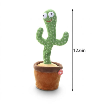 Rechargeable Cute Dancing and Talking Cactus - Large