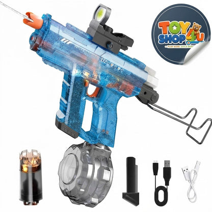 Electric UZI Ice Horn Water Blaster & Light