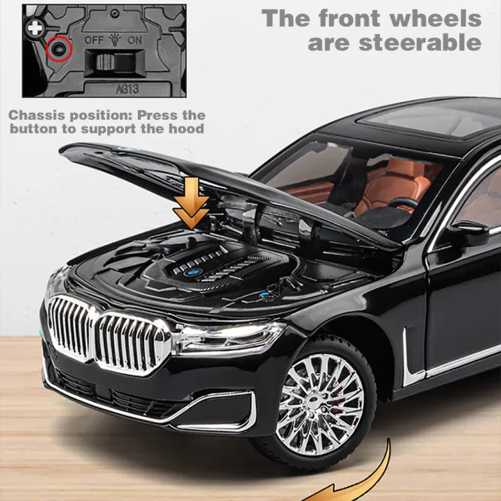 1:24 Diecast BMW THE 7 - 760Li Model Car