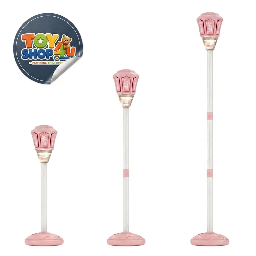 Battery Operated Street Lamp Colorful Bubble Machine