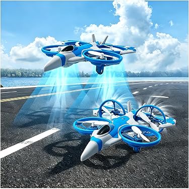 Pro 2-in-1 RC Air & Land Flying Fighter Jet