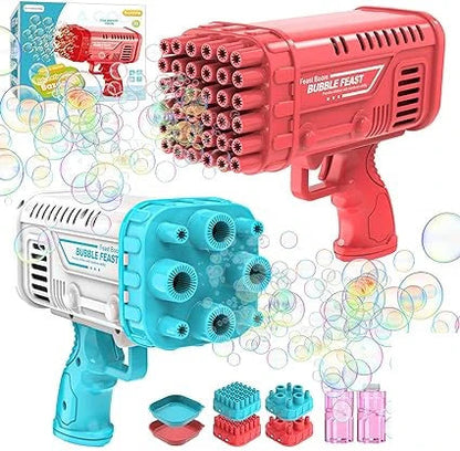Electric Bazooka Colorful Bubble Gun Machine