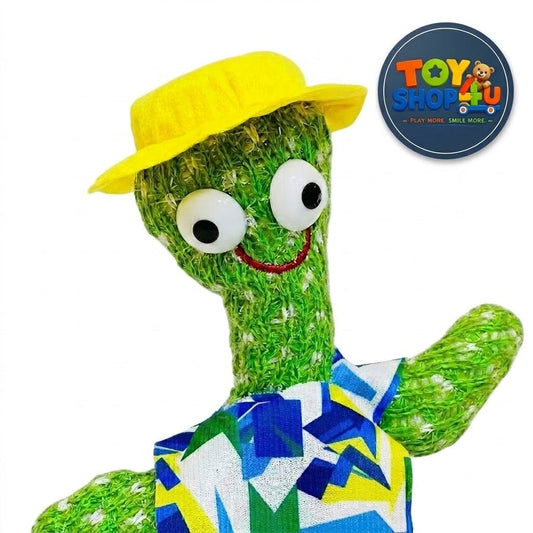 Rechargeable Cute Dancing and Talking Cactus - Large