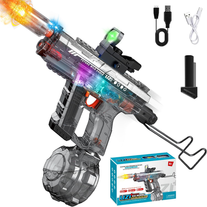 Electric UZI Ice Horn Water Blaster & Light