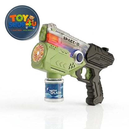 2in1 Space Colorful Bubble & Water Shooting Gun