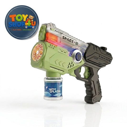 2in1 Space Colorful Bubble & Water Shooting Gun