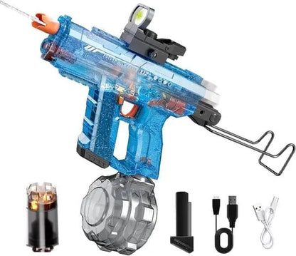 Electric UZI Ice Horn Water Blaster & Light