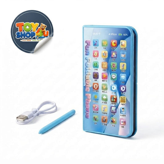 2in1 Kids Magic Foldable Music Phone & Writing Tablet