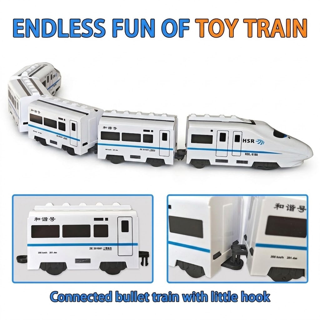 RC High Speed Electric Train With Light & Sound