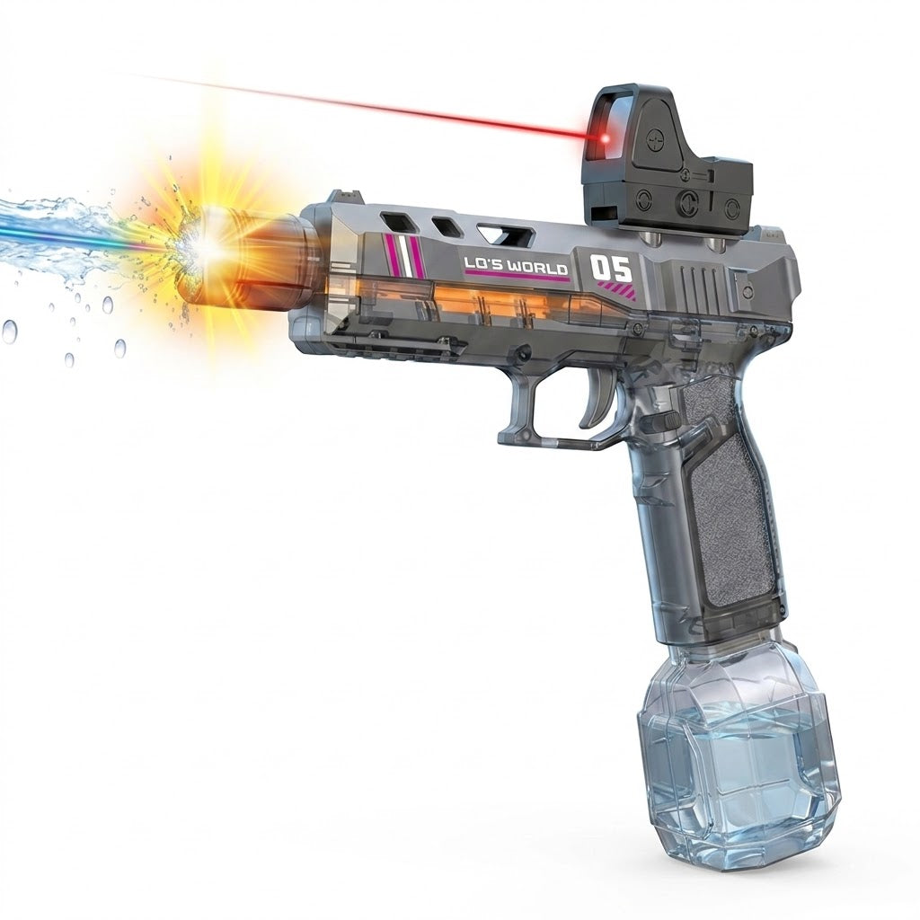 Electric S200s Rapid Water Shooting Gun Light Muzzle