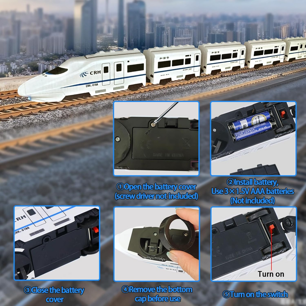 RC High Speed Electric Train With Light & Sound