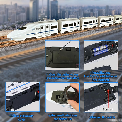RC High Speed Electric Train With Light & Sound